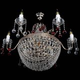 Люстра Елизавета №11 Венеция красная в Ижевске