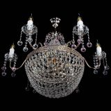 Люстра Елизавета №11 Венеция розовая в Ижевске