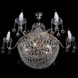 Люстра Елизавета №11 Венеция розовая в Ижевске