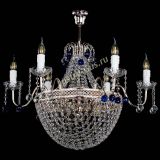 Люстра Елизавета №11 Венеция синяя в Ижевске