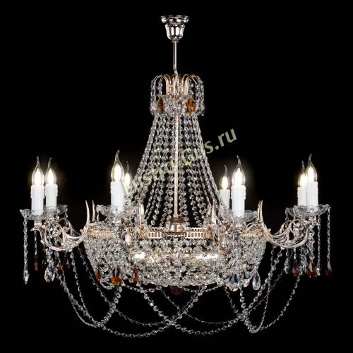 Люстра Елизавета №13 чайная в Ижевске Гусь Хрустальный