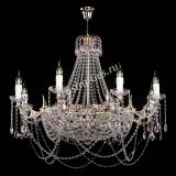 Люстра Елизавета №13 розовая в Ижевске