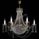 Люстра Елизавета малая №9 под бронзу Зеленая в Ижевске