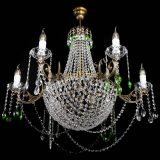 Люстра Елизавета малая №9 под бронзу Зеленая в Ижевске