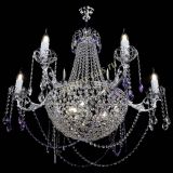 Люстра Елизавета малая №9 фиолетовая в Ижевске