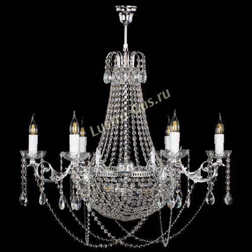 Люстра Елизавета малая №9 в Ижевске Гусь Хрустальный