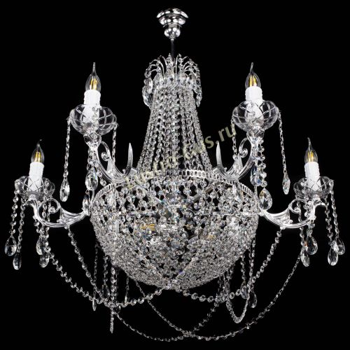 Люстра Елизавета малая №9 в Ижевске Гусь Хрустальный