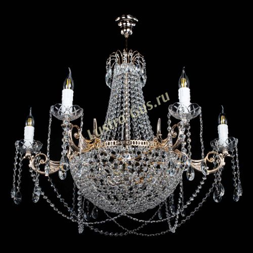 Люстра Елизавета малая №9 в Ижевске Гусь Хрустальный
