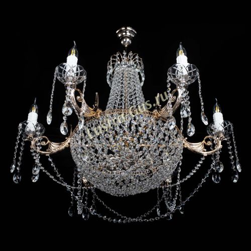 Люстра Елизавета малая №9 в Ижевске Гусь Хрустальный