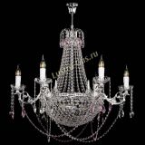 Люстра Елизавета малая №9 розовая в Ижевске