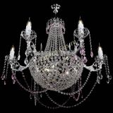 Люстра Елизавета малая №9 розовая в Ижевске