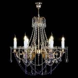 Люстра Елизавета малая Фиолетовая (рожки - металл) в Ижевске Люстра Елизавета малая Фиолетовая (рожки - металл) в Ижевске