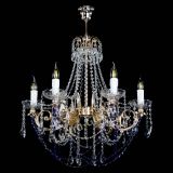 Люстра Елизавета малая Синяя (рожки - металл) в Ижевске Люстра Елизавета малая Синяя (рожки - металл) в Ижевске