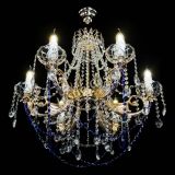 Люстра Елизавета малая Синяя (рожки - металл) в Ижевске Люстра Елизавета малая Синяя (рожки - металл) в Ижевске