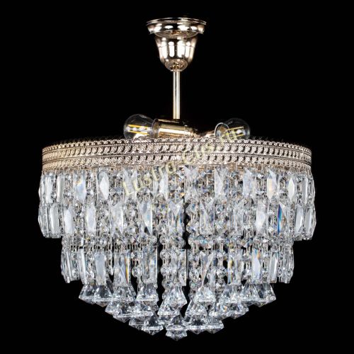 Люстра Флоренция №3 пластинка конус в Ижевске Гусь Хрустальный