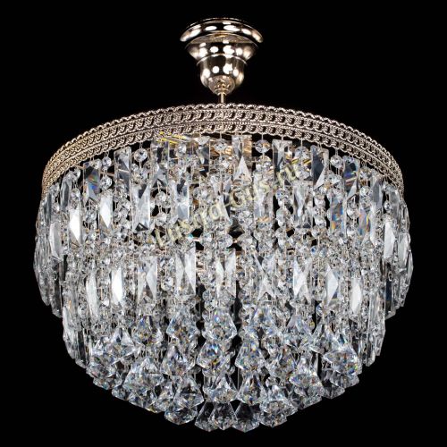 Люстра Флоренция №3 пластинка конус в Ижевске Гусь Хрустальный