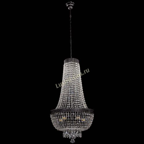 Люстра Флоренция №5 Купол черная удлиненная в Ижевске Гусь Хрустальный