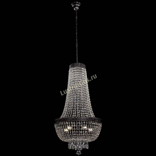 Люстра Флоренция №5 Купол черная удлиненная в Ижевске Гусь Хрустальный