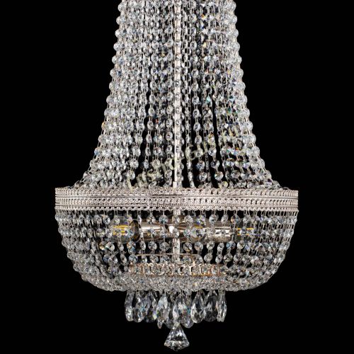 Люстра Флоренция №5 Купол длинный с подвесом в Ижевске Гусь Хрустальный