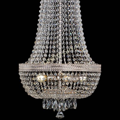 Люстра Флоренция №5 Купол длинный с подвесом в Ижевске Гусь Хрустальный