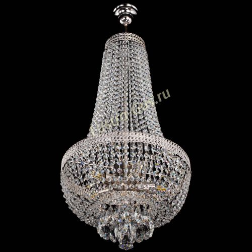 Люстра Флоренция №5 Купол длинный с подвесом в Ижевске Гусь Хрустальный