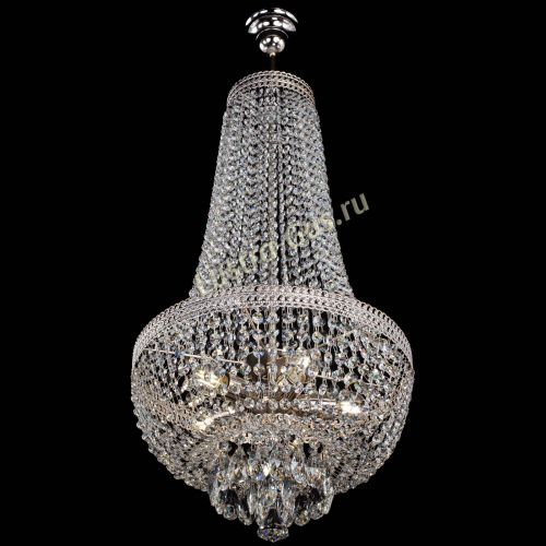 Люстра Флоренция №5 Купол длинный с подвесом в Ижевске Гусь Хрустальный