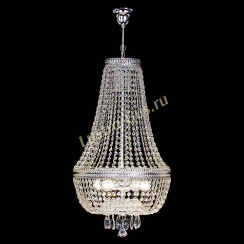 Люстра Флоренция №5 Купол длинный с подвесом в Ижевске Гусь Хрустальный