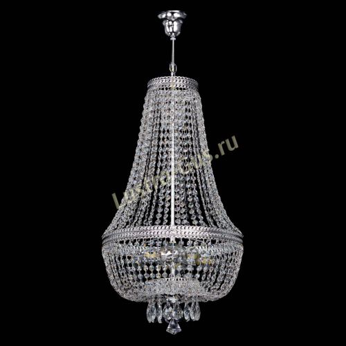 Люстра Флоренция №5 Купол длинный с подвесом в Ижевске Гусь Хрустальный