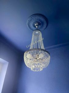 Люстра Флоренция №5 Купол длинный с подвесом в Ижевске отзыв и фото покупателя