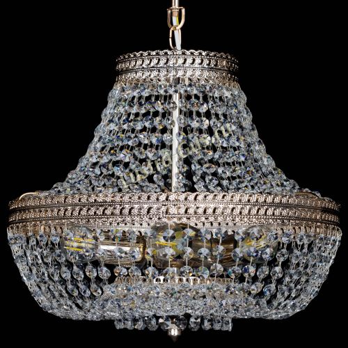 Люстра Флоренция №5 Купол с подвесом в Ижевске Гусь Хрустальный