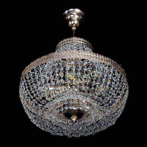 Люстра Флоренция №5 Купол с подвесом в Ижевске Гусь Хрустальный