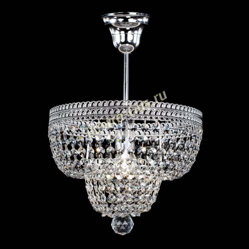 Люстра Каскад Флоренция №1 малая в Ижевске Гусь Хрустальный