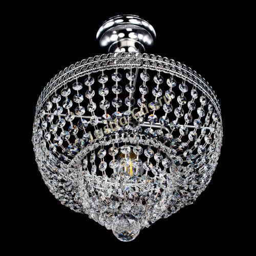 Люстра Каскад Флоренция №1 малая в Ижевске Гусь Хрустальный