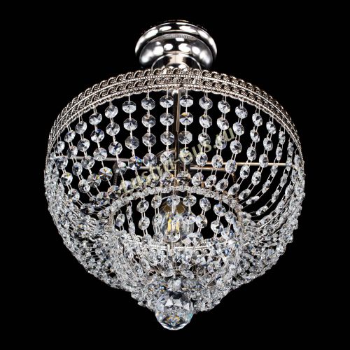 Люстра Каскад Флоренция №1 малая в Ижевске Гусь Хрустальный