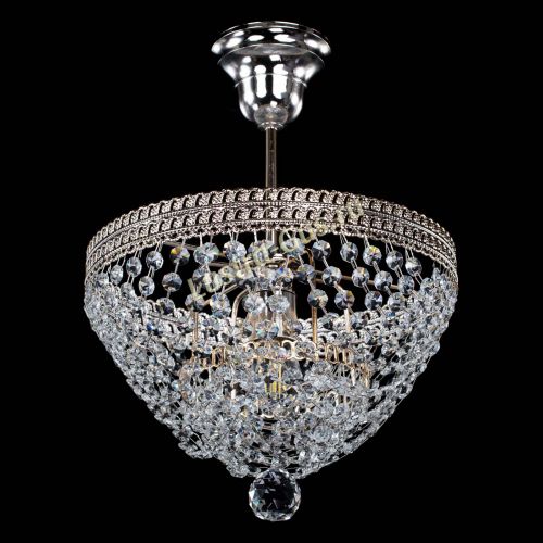 Люстра Купол Флоренция №1 малая в Ижевске Гусь Хрустальный