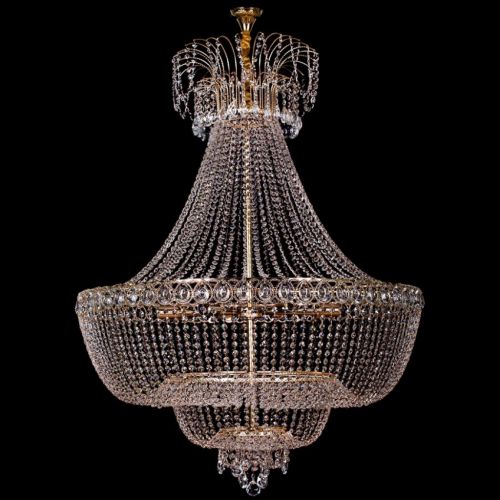 Люстра Капель №2 большая в Ижевске Гусь Хрустальный