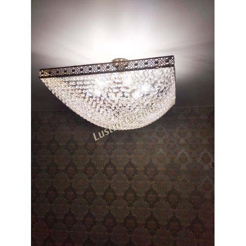 Люстра Квадрат №28 - 600 мм в Ижевске Гусь Хрустальный