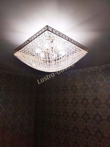 Люстра Квадрат №28 - 600 мм в Ижевске отзыв и фото покупателя