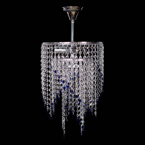 Люстра Валенсия классика №8 синяя в Ижевске Гусь Хрустальный