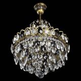 Люстра Грация с подвесом под бронзу Черная в Ижевске