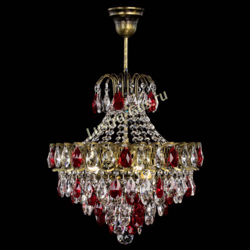 Люстра Грация с подвесом под бронзу Красная в Ижевске Люстра Грация с подвесом под бронзу Красная в Ижевске
