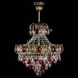 Люстра Грация с подвесом под бронзу Красная в Ижевске Люстра Грация с подвесом под бронзу Красная в Ижевске