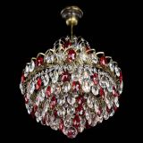 Люстра Грация с подвесом под бронзу Красная в Ижевске Люстра Грация с подвесом под бронзу Красная в Ижевске