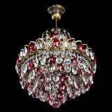 Люстра Грация с подвесом под бронзу Красная в Ижевске Люстра Грация с подвесом под бронзу Красная в Ижевске