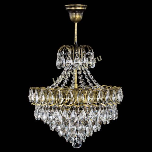 Люстра Грация с подвесом под бронзу в Ижевске Гусь Хрустальный