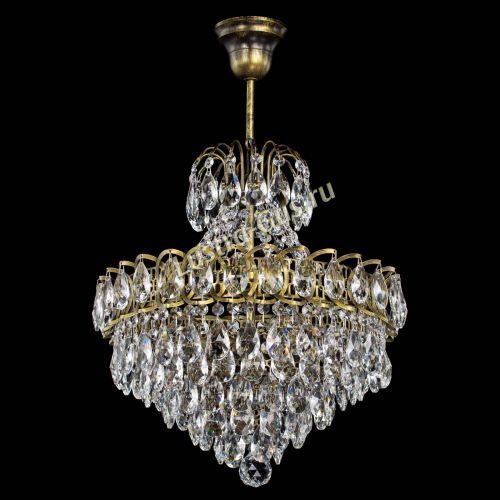 Люстра Грация с подвесом под бронзу в Ижевске Гусь Хрустальный