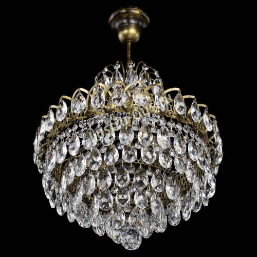 Люстра Грация с подвесом под бронзу в Ижевске Гусь Хрустальный