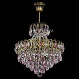 Люстра Грация с подвесом под бронзу Розовая в Ижевске