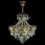 Люстра Грация с подвесом под бронзу Зеленая в Ижевске