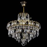 Люстра Грация №5 с подвесом под бронзу Черная в Ижевске